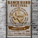 Ranch Hand Festival Poster