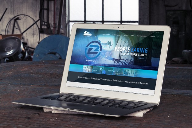 Bay Ltd. Website Mockup