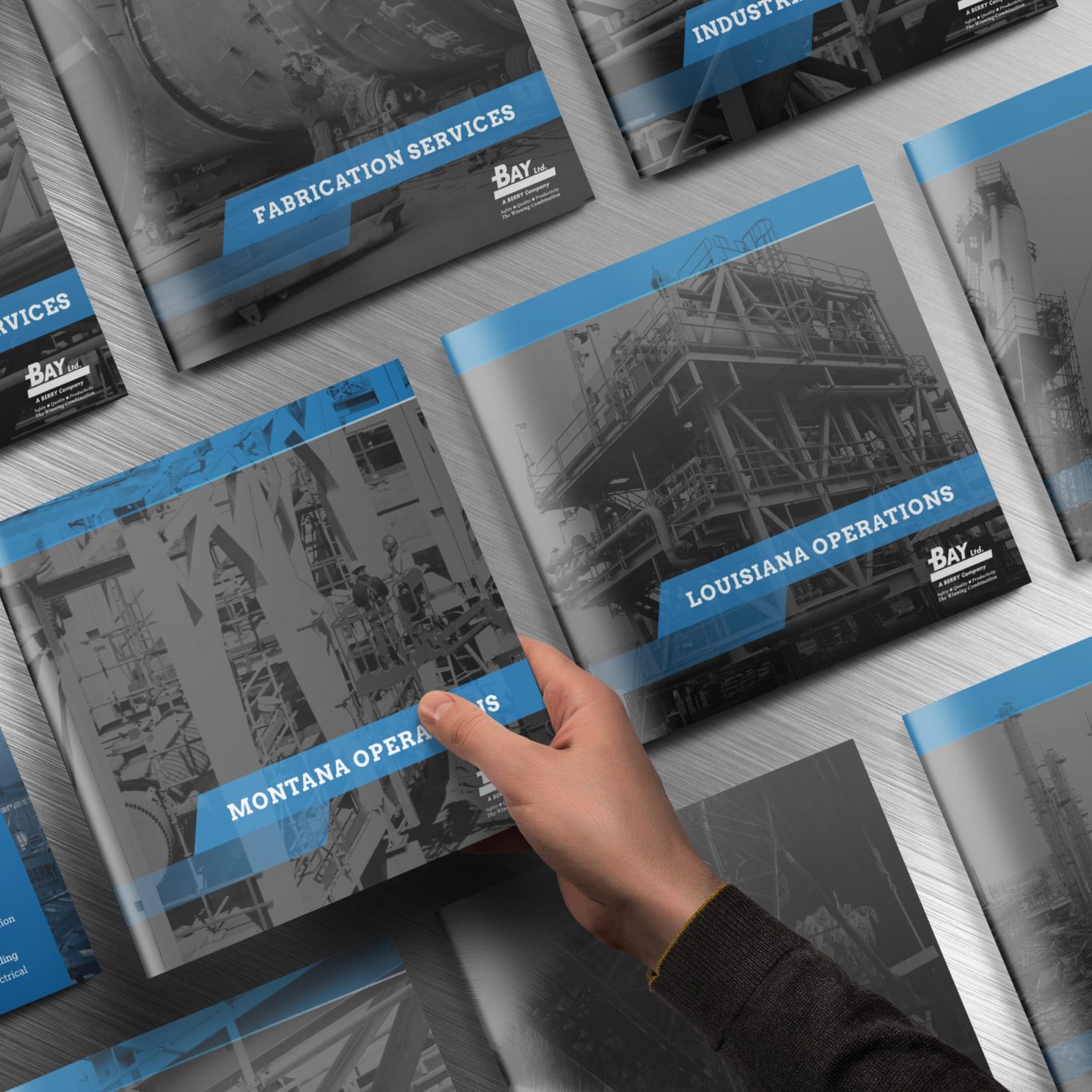 Bay Ltd. Brochure Family Covers