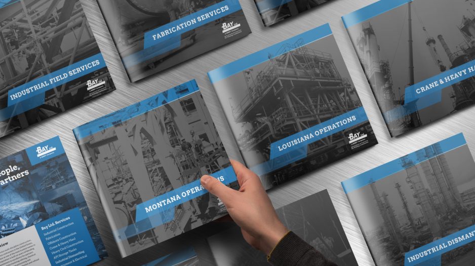 Bay Ltd. Brochure Family Covers
