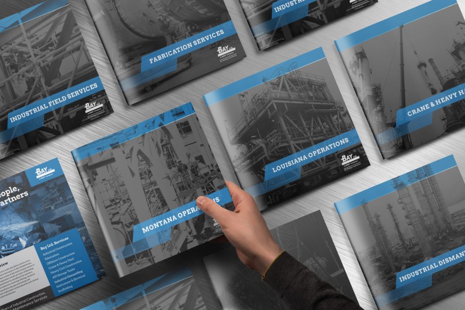 Bay Ltd. Brochure Family Covers