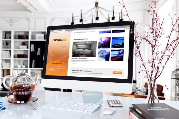 The Tanning Bar Website Design